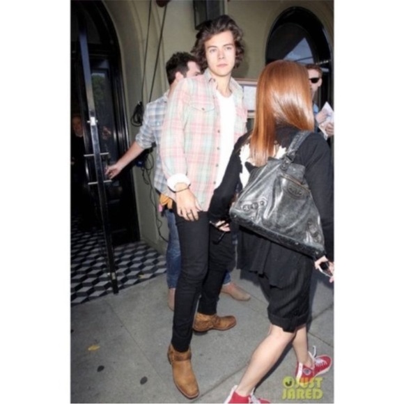 $499 Frye Harness 12R Cognac Brown Cavalry Southwestern Cowboy Harness Boot - Picture 7 of 16